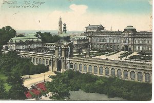 Dresden - Kgl. Zwinger Blick von Weber's Hotel