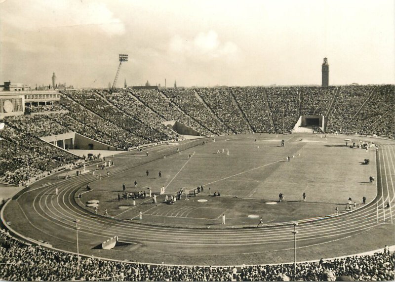 Germany Leipzig football stadium 1969