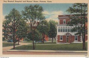 PUTNAM, Connecticut, 1930-40s; Day Kimball Hospital and Nurses' Home