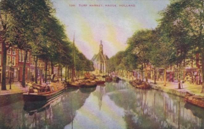 Netherlands Hague The Turf Market