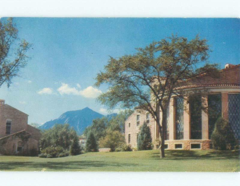 Pre-1980 University Of Colorado - Boulder Colorado CO E0743