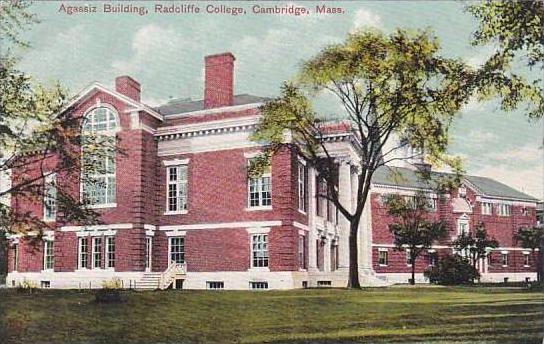 Massachustetts Cambridge Agassiz Building Radcliffe College