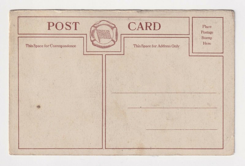 CHINA HONG KONG BOWEN ROAD DIVIDED BACK PUBLISHED CIRCA 1907