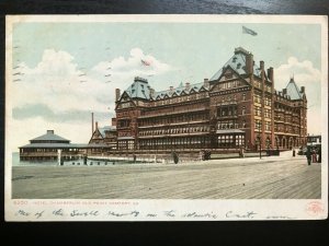 Vintage Postcard 1908 Hotel Chamberlain Old Point Comfort Virginia