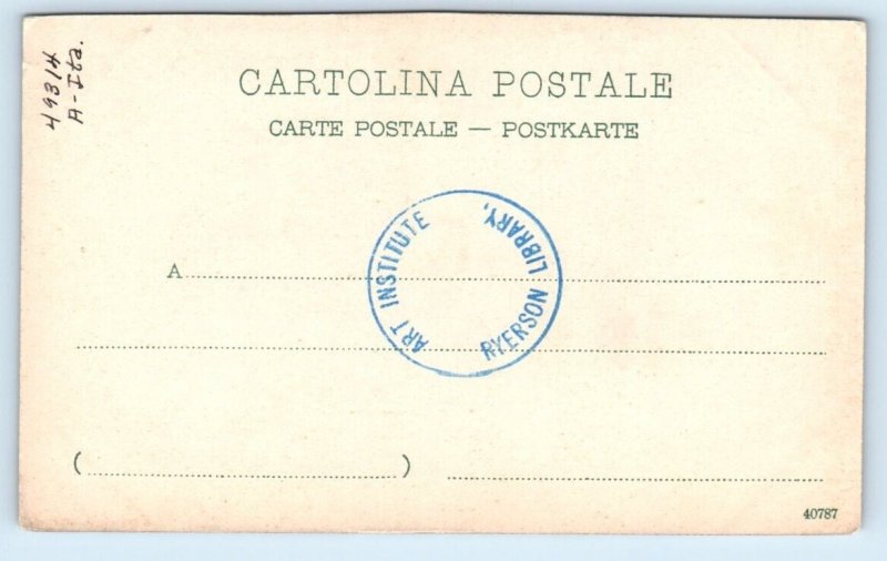 Ricordo di Genova GENOA - Chiesa di S. Pietro in Banchi - ITALY UDB Postcard