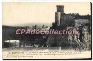 Old Postcard Beaucaire Chateau De Montmorency From