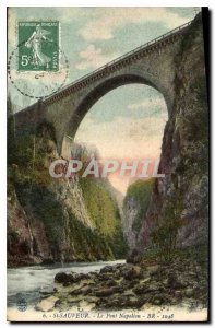 Postcard Old St Sauveur Le Pont Napoleon