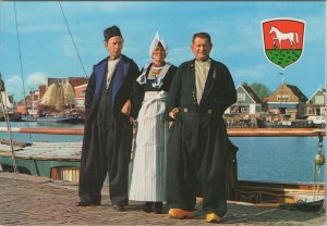 Dutch Fashion Postcard - Volendam, Netherlands, People in Costume, Dress RR19771
