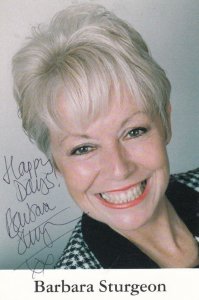 Barbara Sturgeon BBC Radio Show Presenter Hand Signed Photo