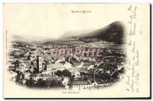 Old Postcard Raon L & # 39Etape Vue Generale