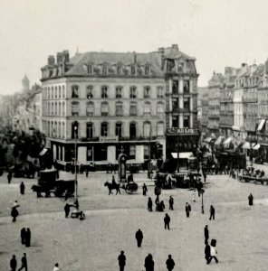 Downtown Brussels North Station Area Belgium 1910s Postcard PCBG12B