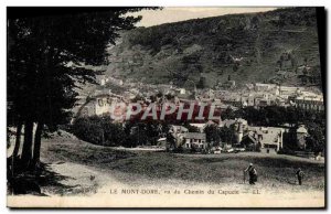 Old Postcard Mont Dore Seen Capuchin Path