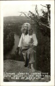 Van Buren AR Grandpa Snazzy c1940 Real Photo Postcard