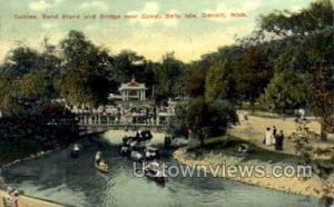 Canoes, Belle Isle - Detroit, Michigan MI  