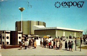 Montreal Expo67 The Canadian Pacifique-Cominco Pavilion 1967