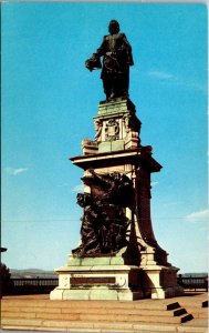 Canada Quebec Champlain Monument On The Differin Terrace