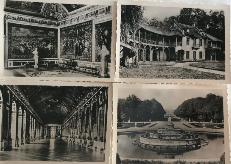 Vintage Les Editions D'art Versailles France RPPC Photo Book - 20 3 x 4