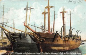 Rousseau and Desdemona  Two of New Bedford's Oldest Whalers New Bedford, Mass...