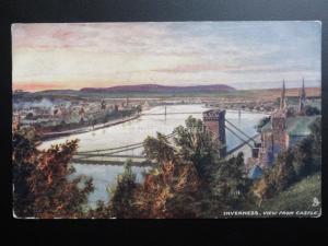 Scotland: Inverness, View from Castle - Pub by Raphael Tuck No.7187