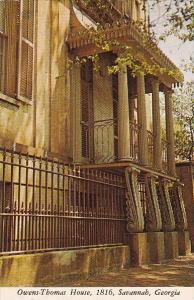 Owens Thomas House 1816 Savannah Georgia