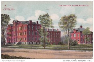 Iowa Cedar Rapids Coe College 1909