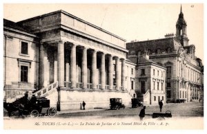 France  Tours,  Le Palais de Justice et le Nouvel 'Hotel de Ville