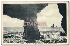 Old Postcard Cap Frehel Hole L & # 39Enfer very picturesque Grotto