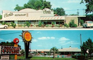 South Carolina Santee Quality Courts Motel Clark's and Restaurant