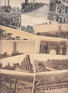 Lot of 12 postcards Roman city in the Aurès Mountains of Algeria TIMGAD ruins