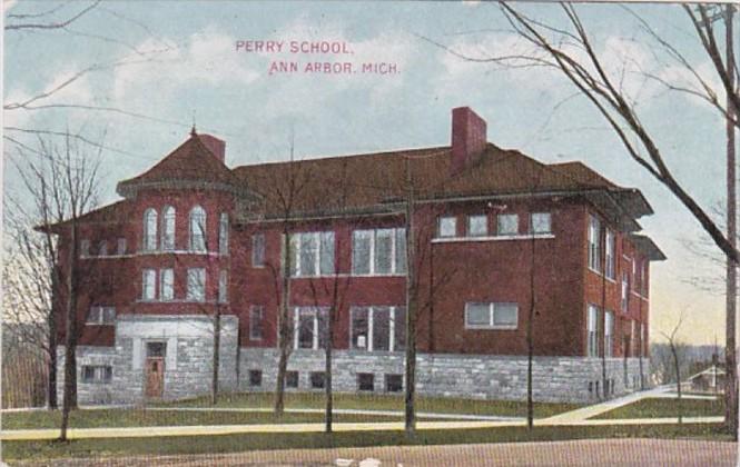Michigan Ann Arbor The Perry School 1912