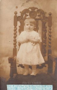 BABIES & VERY YOUNG CHILDREN~LOT OF 6 REAL PHOTO POSTCARDS