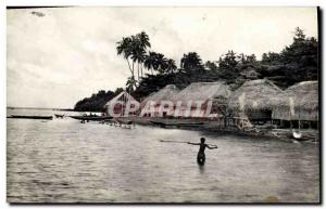 Postcard Modern Africa Fishing