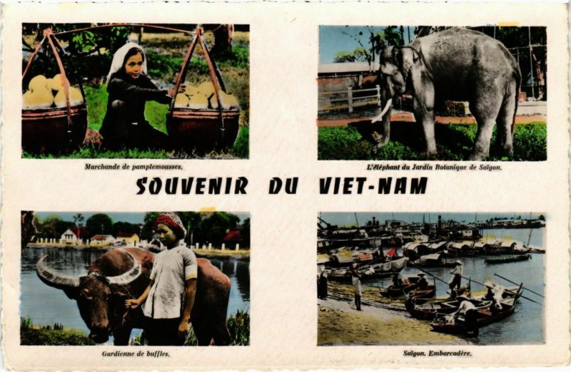 CPA AK INDOCHINA Souvenir du Viet-Nam VIETNAM (957573)