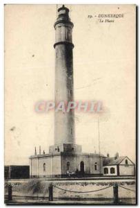 Old Postcard Dunkirk Lighthouse