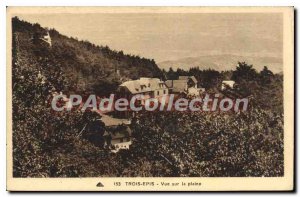 Old Postcard Trois Epis View Plain