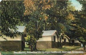 c1910 Postcard; Tent Houses, Arrowhead Hot Springs CA San Bernardino County