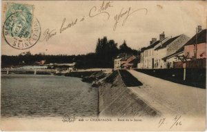 CPA Champagne sur Seine Bord de la Seine FRANCE (1101147)