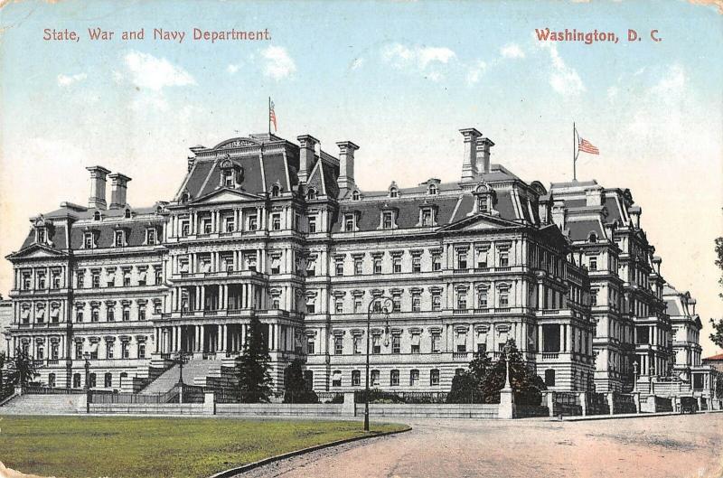 BR101260 washington d c state war and navy department   usa