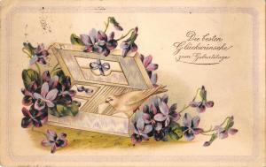 US2771 Die besten Gluckwunsche zum Geburtsttage Happy Birthday greetings