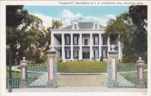 Mississippi Natchez Dunleith Home Of J N Carpenter Curteich