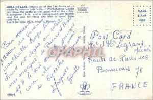 Old Postcard Moraine Lake