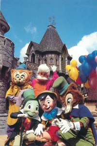 Disneyland Pinocchio and Pals Post card