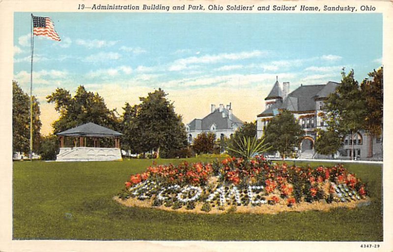 Administration Building, Park Ohio Soldiers and Sailors' Home - Sandusky, Ohi...