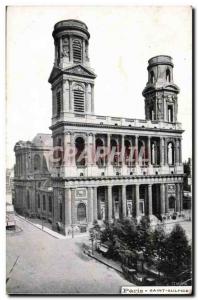 Postcard Old Paris Saint Sulpice