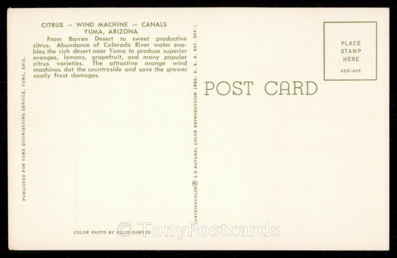 Citrus - Wind Machines, Yuma