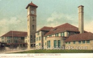 Union Depot, Portland, OR, Oregon, USA Train Railroad Station Depot Unused 