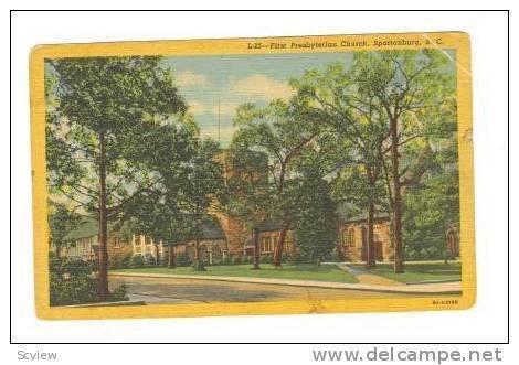 First Presbyterian Church, Spartanburg, South Carolina, 1930-1940s