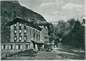 31723 vintage postcard AOSTA province - COURMAYEUR 1958-