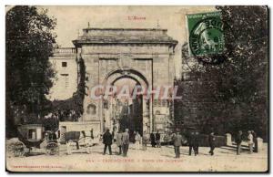 Old Postcard Carcassonne Gate of the Jacobins