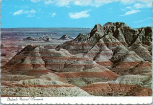 postcard SD - Badlands National Monument (